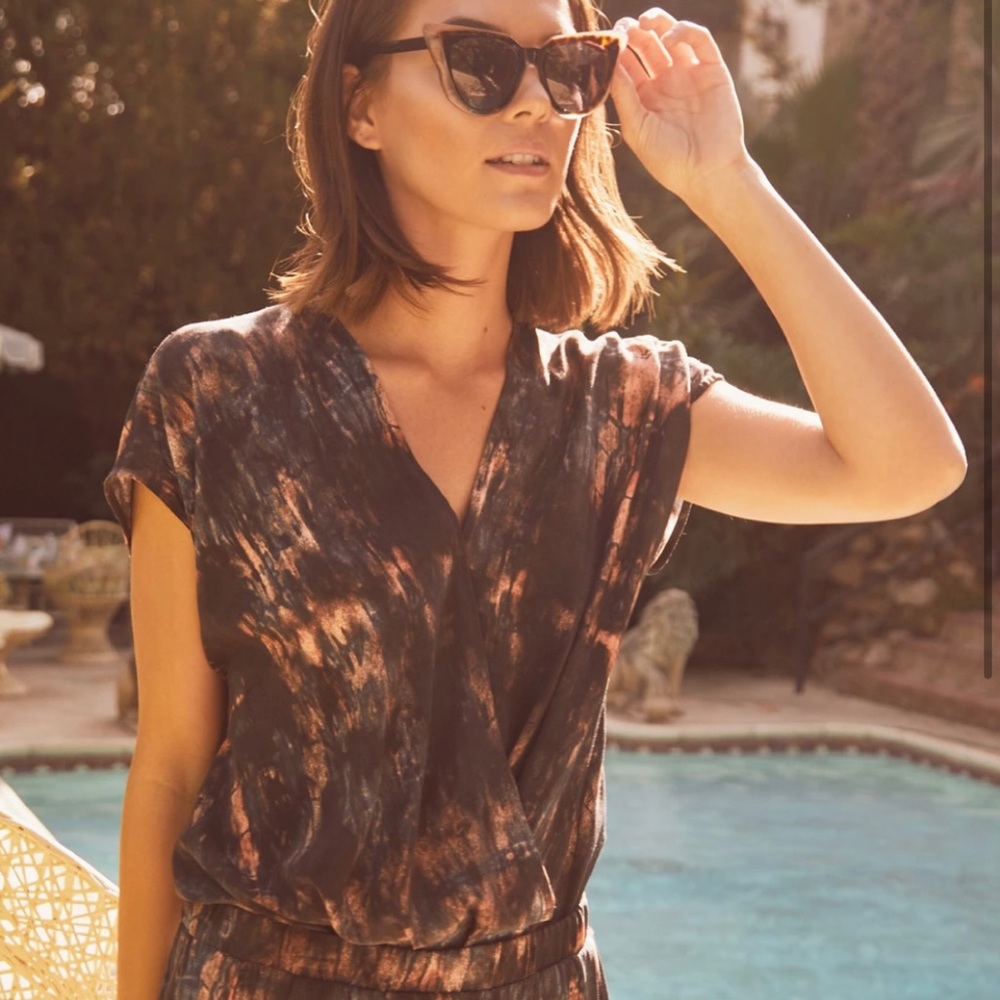 Final Sale! Fifteen Twenty Wrap Front Top
